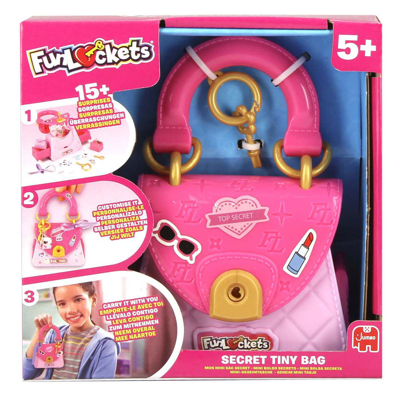 Afbeelding laden in galerijviewer, Jumbo funlockets mini schoudertas met geheime verrassingen

