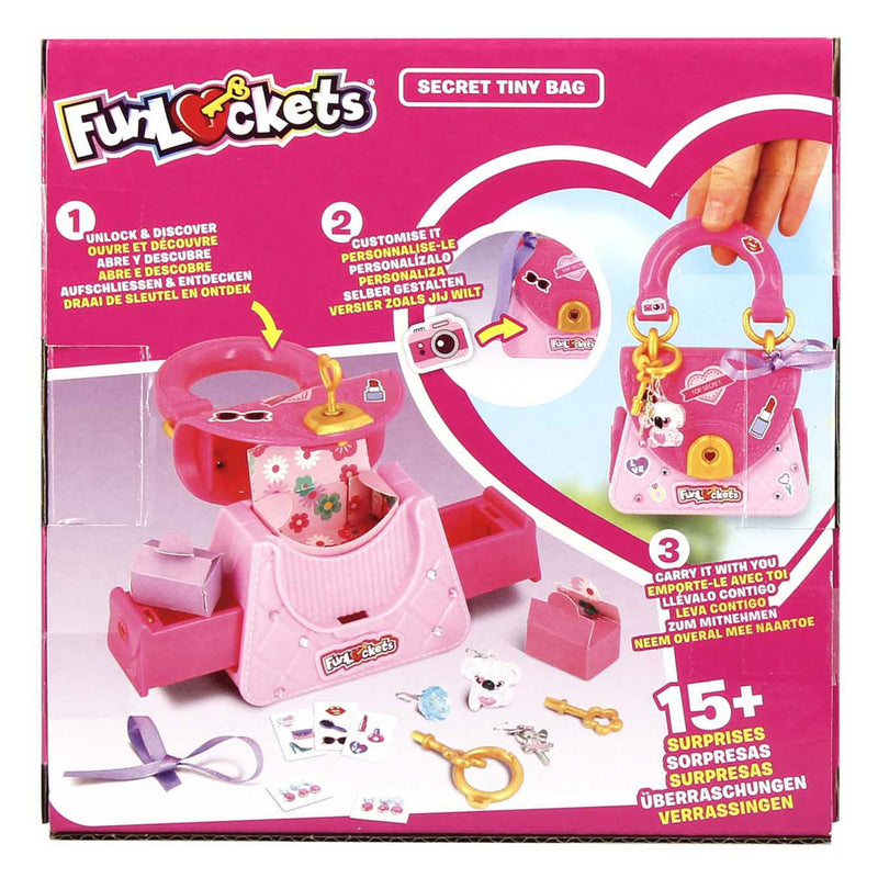 Afbeelding laden in galerijviewer, Jumbo funlockets mini schoudertas met geheime verrassingen
