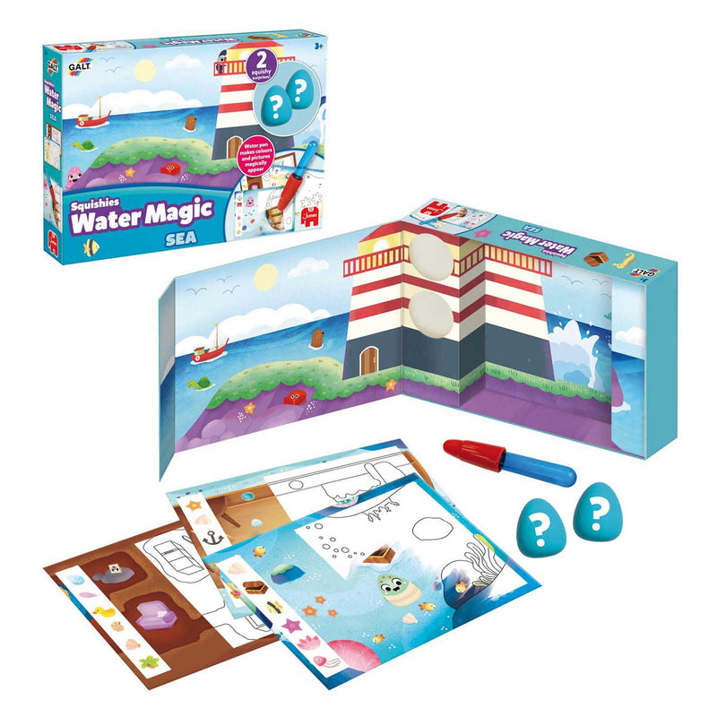 Afbeelding laden in galerijviewer, Jumbo water magic squishies zeedieren
