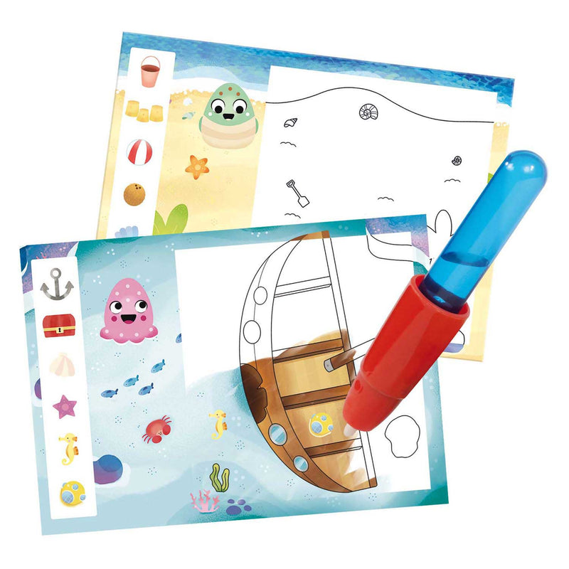 Afbeelding laden in galerijviewer, Jumbo water magic squishies zeedieren

