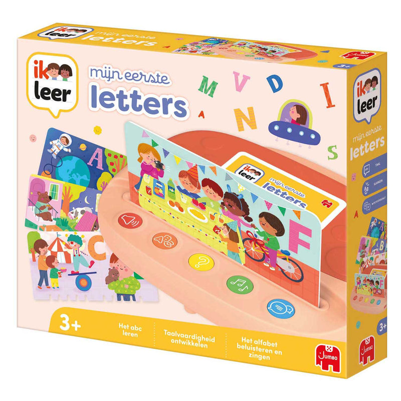 Afbeelding laden in galerijviewer, Ik leer jumbo mijn eerste letters
