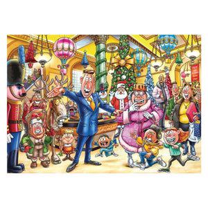 Jumbo wasgij christmas 21 legpuzzel - een feestelijke make-over! - 2x1000st.