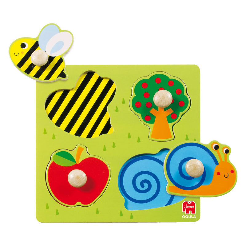 Afbeelding laden in galerijviewer, Jumbo goula noppenpuzzel boomgaard - 4st.

