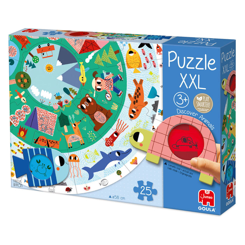 Afbeelding laden in galerijviewer, Goula puzzel xxl discover animals
