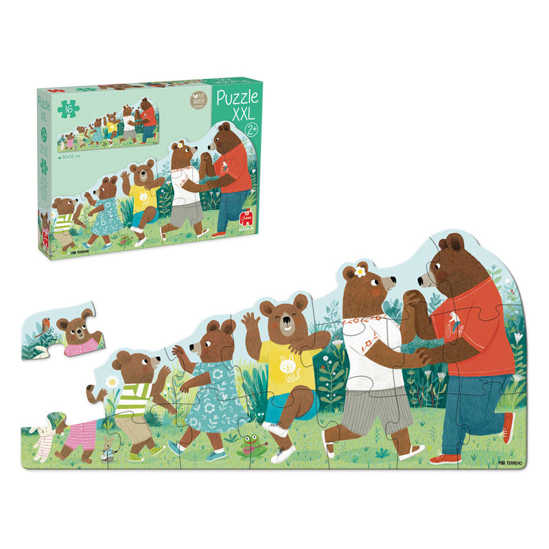 Afbeelding laden in galerijviewer, Goula jumbo puzzel xxl beren familie - 16st.
