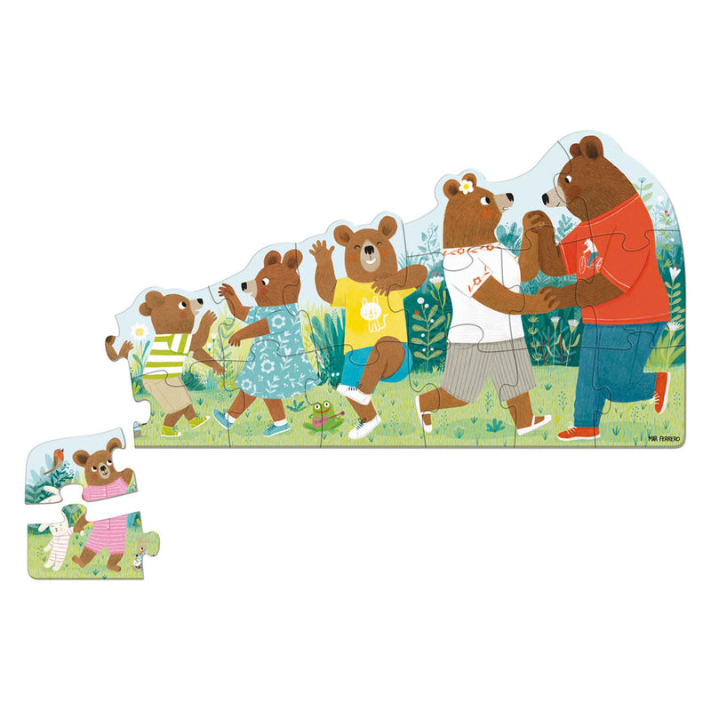 Afbeelding laden in galerijviewer, Goula jumbo puzzel xxl beren familie - 16st.
