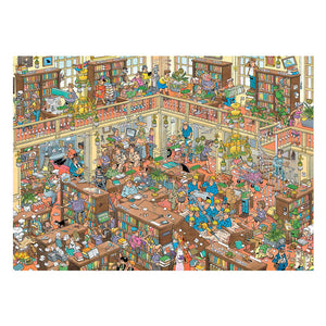 Jumbo puzzel 500xl st. jvh - de bibliotheek