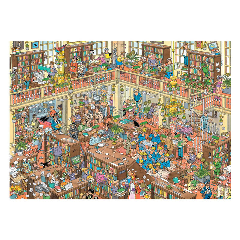 Afbeelding laden in galerijviewer, Jumbo puzzel 500xl st. jvh - de bibliotheek
