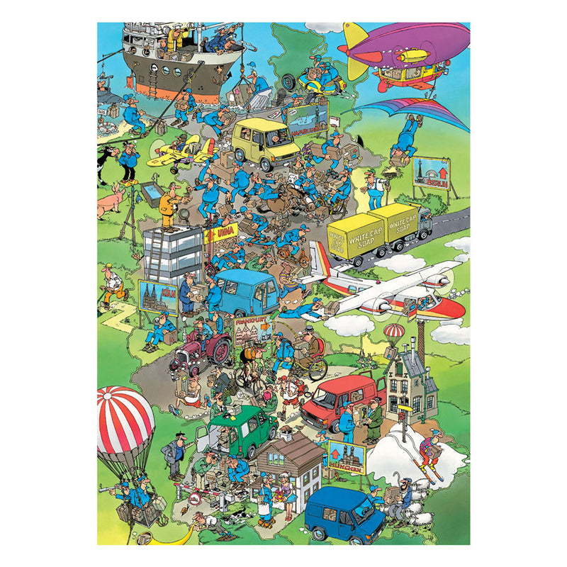 Afbeelding laden in galerijviewer, Jumbo puzzel 1000 st. jvh oldtimers - pakketstress!
