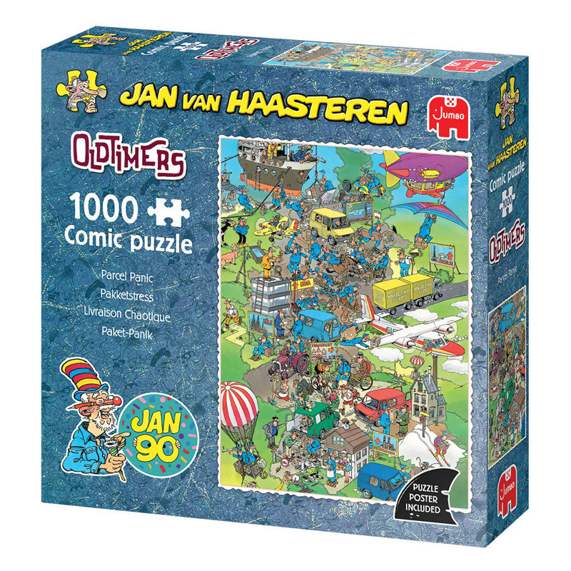Afbeelding laden in galerijviewer, Jumbo puzzel 1000 st. jvh oldtimers - pakketstress!
