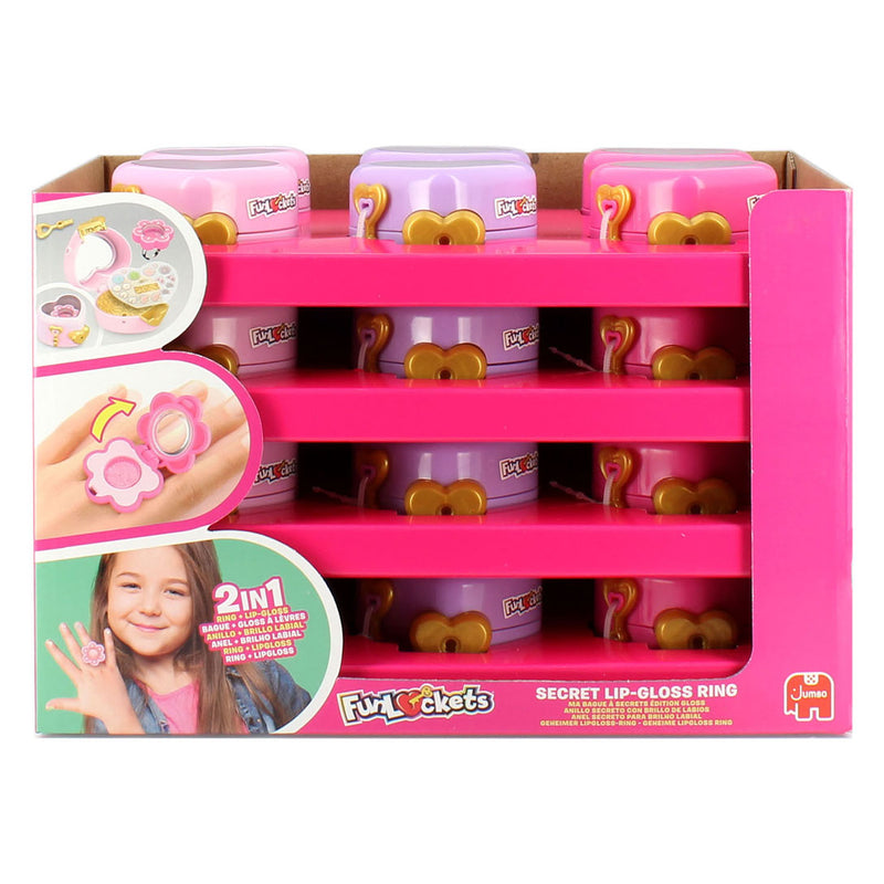 Afbeelding laden in galerijviewer, Jumbo funlockets geheime lipgloss ring februari
