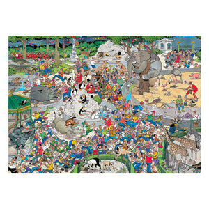Jumbo puzzel 500xl st. jvh - de dierentuin
