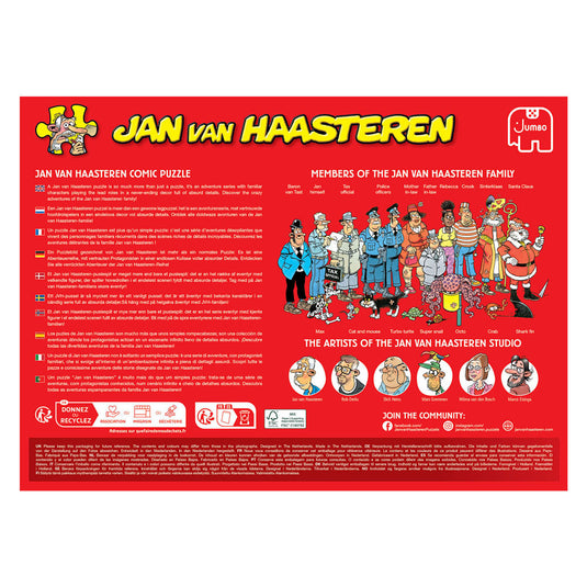 Jumbo puzzel 1500 stukjes jvh - op het strand
