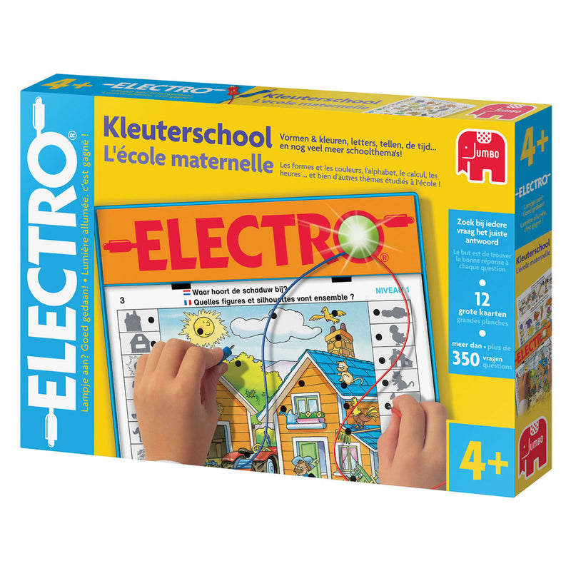 Afbeelding laden in galerijviewer, Electro jumbo kleuterschool educatief spel
