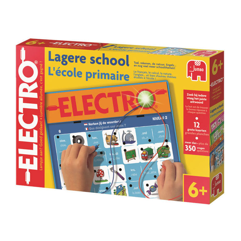 Afbeelding laden in galerijviewer, Electro jumbo lagere school educatief spel
