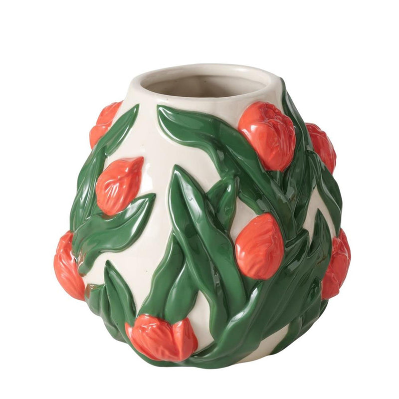 Afbeelding laden in galerijviewer, Boltze home vaas tulip h14cm
