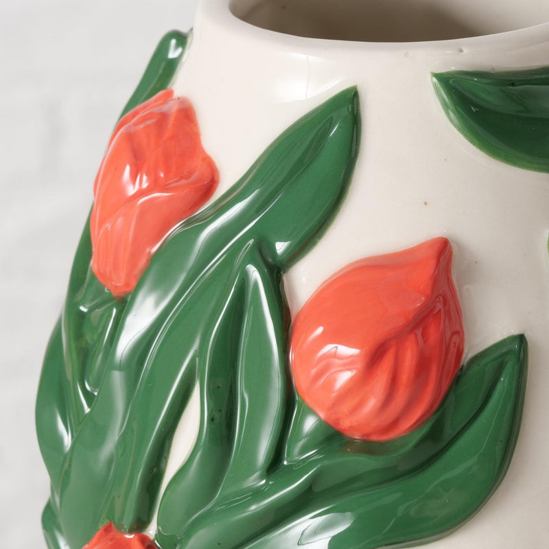 Afbeelding laden in galerijviewer, Boltze home vaas tulip h14cm

