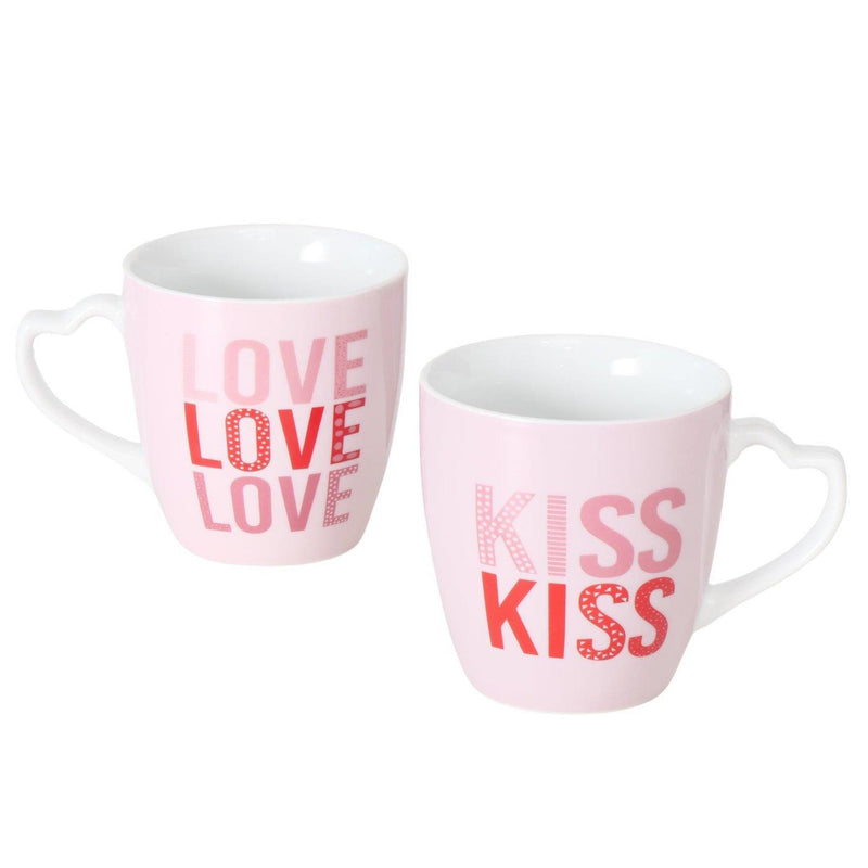 Afbeelding laden in galerijviewer, Boltze home jumbo mok lovekiss 480ml
