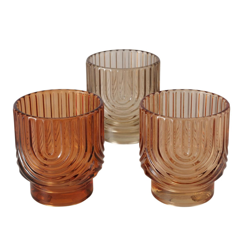 Afbeelding laden in galerijviewer, Boltze home windlicht glas ø7xh8cm
