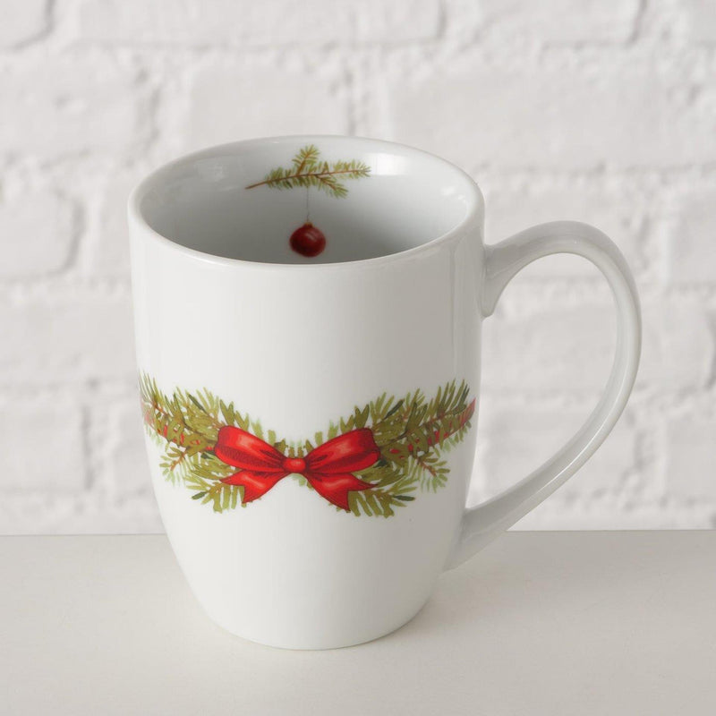 Afbeelding laden in galerijviewer, Boltze home mok noelle 330ml ø8,5xh10,5cm vaatwasmachinebestendig
