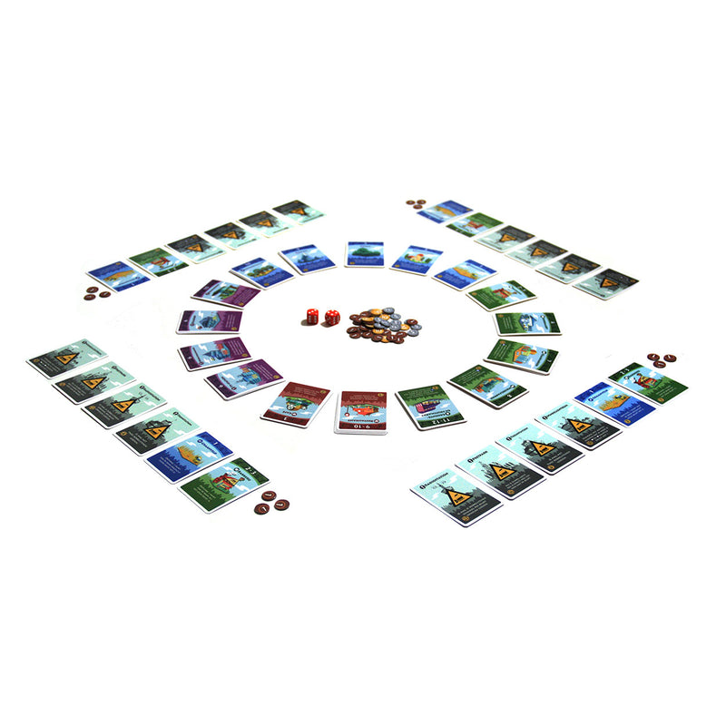 Afbeelding laden in galerijviewer, White goblin games machi koro dobbelspel (nederlands, 2 - 5 spelers, 40 minuten, vanaf 7 jaar)
