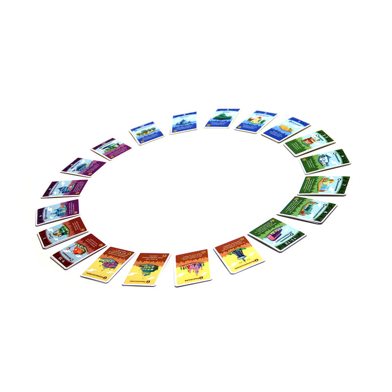 Afbeelding laden in galerijviewer, White goblin games machi koro dobbelspel (nederlands, 2 - 5 spelers, 40 minuten, vanaf 7 jaar)
