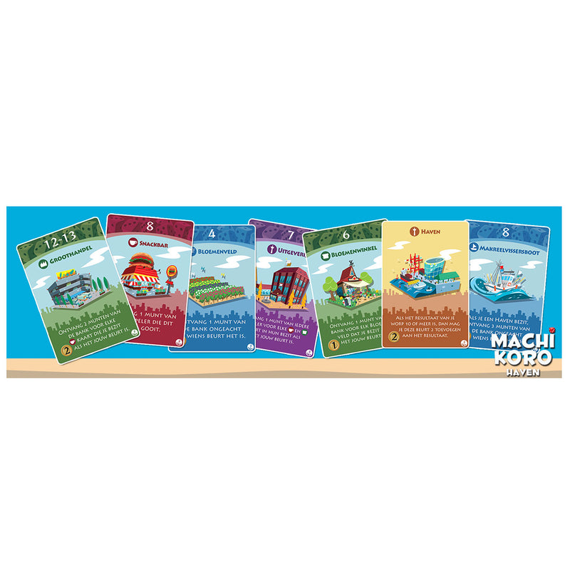 Afbeelding laden in galerijviewer, White goblin games machi koro uitbreiding - haven
