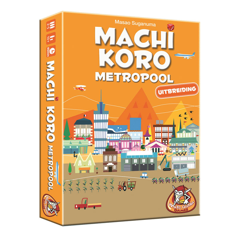 Afbeelding laden in galerijviewer, White goblin games machi koro uitbreiding - metropool
