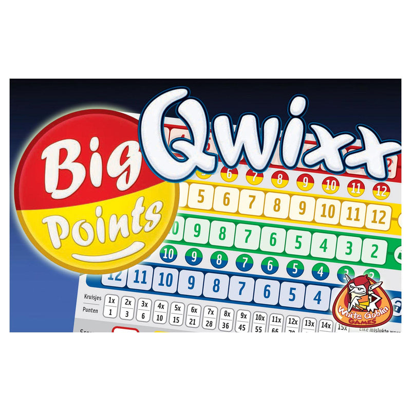 Afbeelding laden in galerijviewer, White goblin games qwixx big point
