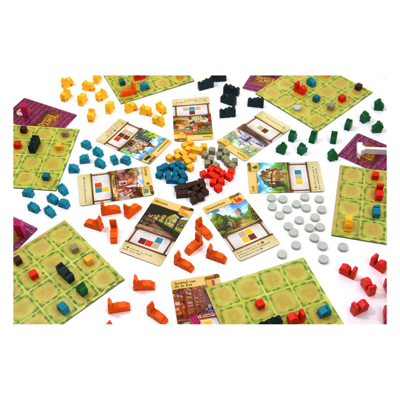 Afbeelding laden in galerijviewer, White goblin games tiny towns bordspel
