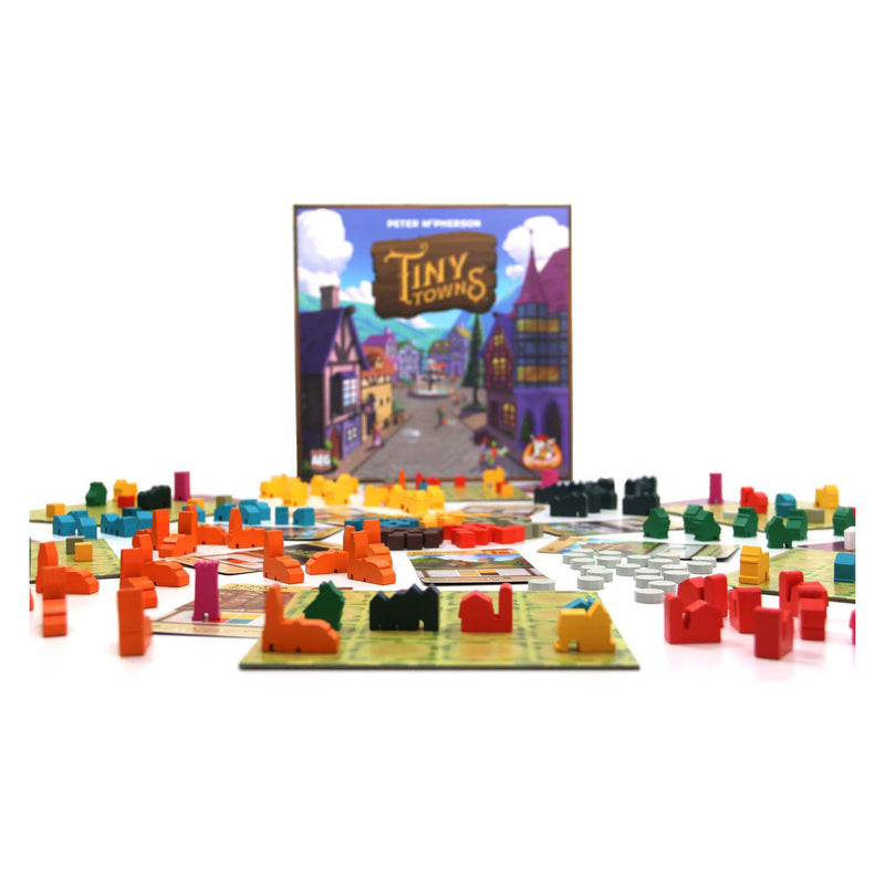 Afbeelding laden in galerijviewer, White goblin games tiny towns bordspel
