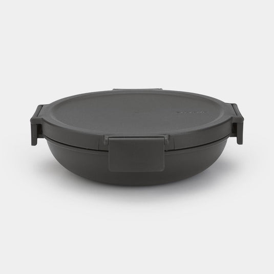 Brabantia make take lunchkom 1l dark grey
