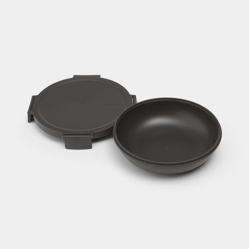 Afbeelding laden in galerijviewer, Brabantia make take lunchkom 1l dark grey

