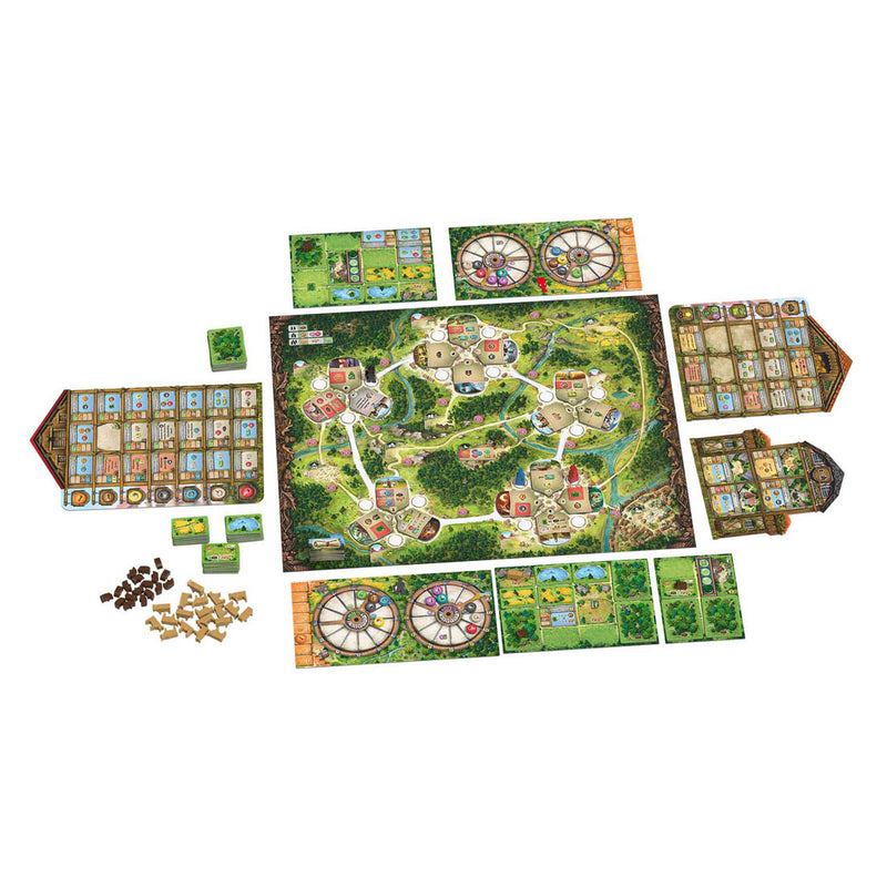 Afbeelding laden in galerijviewer, White goblin games black forest - bordspel
