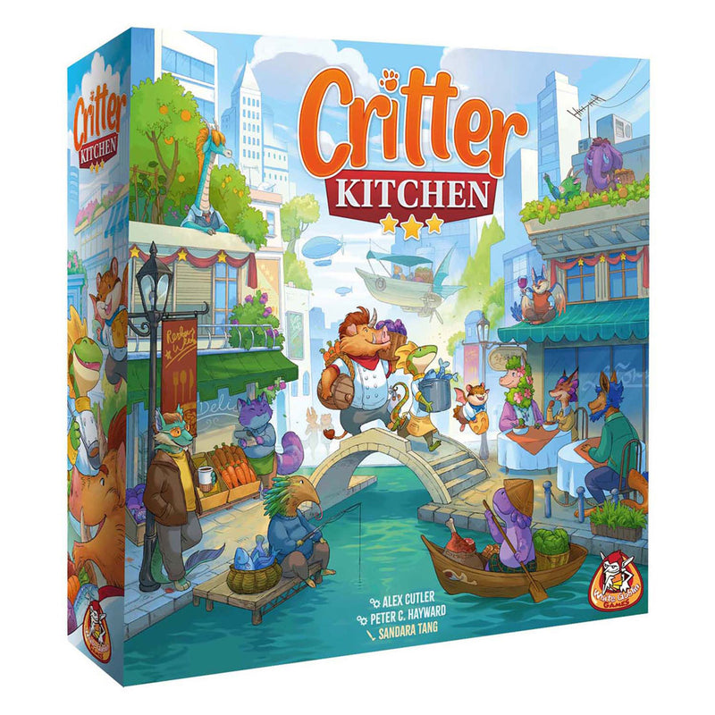 Afbeelding laden in galerijviewer, White goblin games critter kitchen - bordspel
