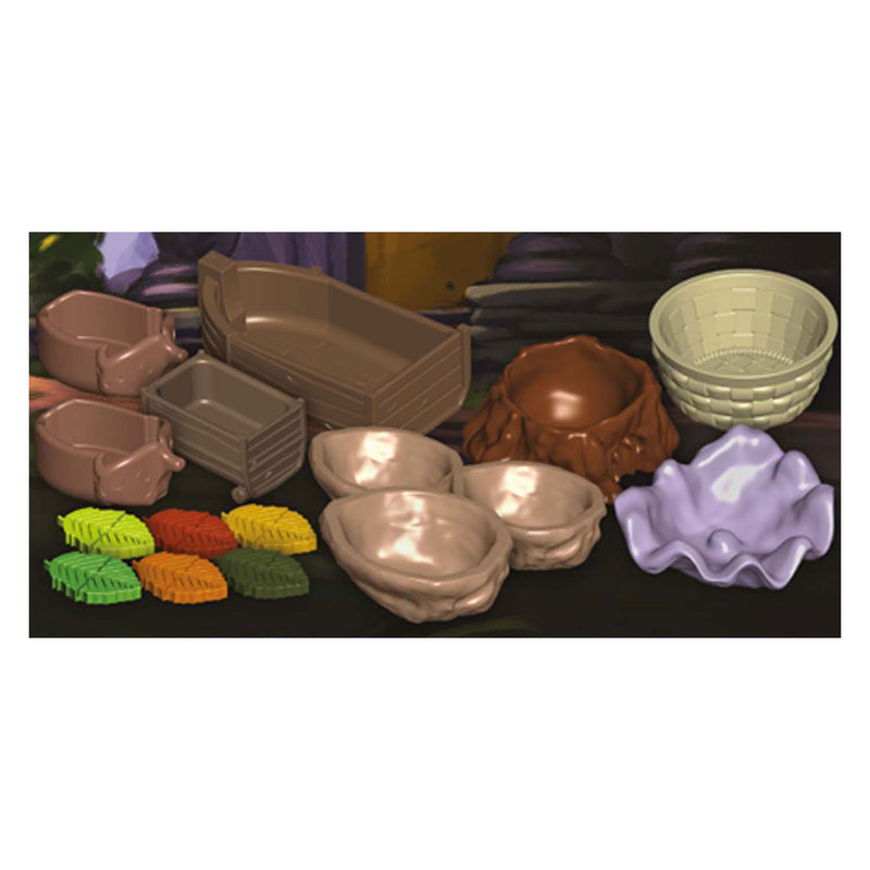 Afbeelding laden in galerijviewer, White goblin games everdell luxe grondstofbakjes
