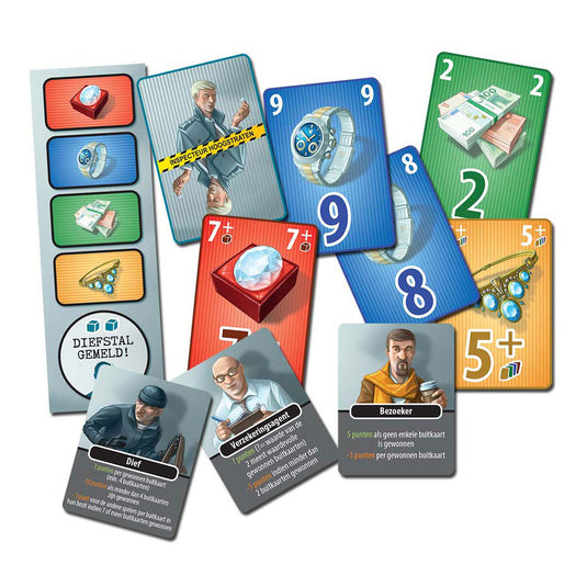 White goblin games inspecteur hoogstraten: diamantbeurs - kaartspel