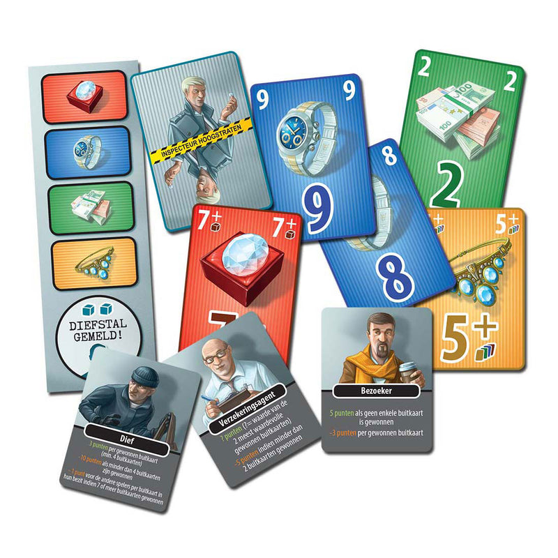 Afbeelding laden in galerijviewer, White goblin games inspecteur hoogstraten: diamantbeurs - kaartspel
