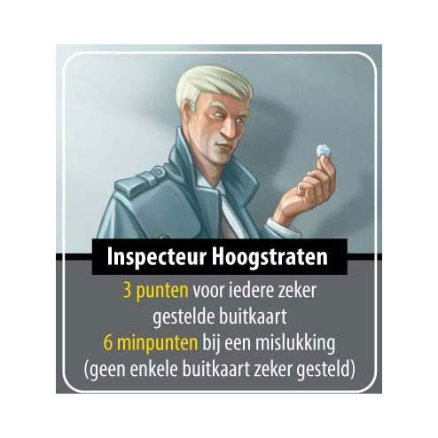 Afbeelding laden in galerijviewer, White goblin games inspecteur hoogstraten: diamantbeurs - kaartspel
