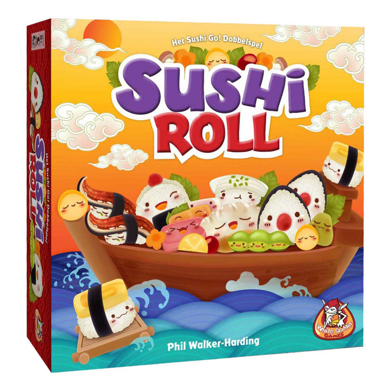 Afbeelding laden in galerijviewer, White goblin games sushi roll dobbelspel (nederlands, 2 - 5 spelers, 20 minuten, vanaf 8 jaar)
