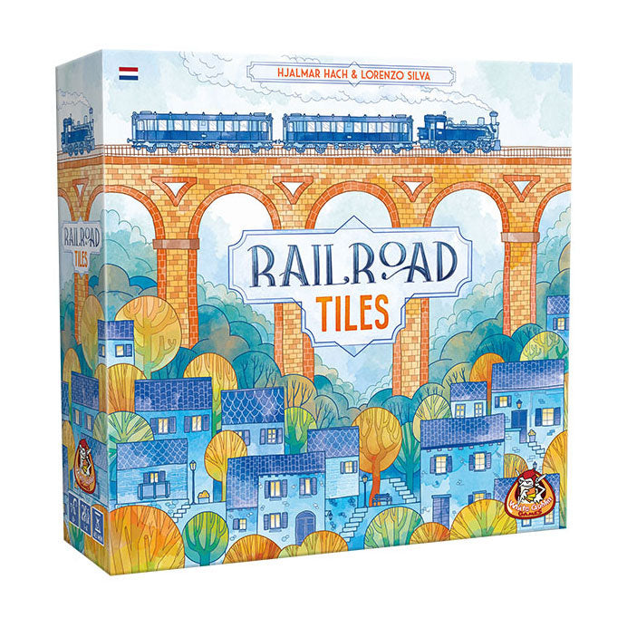Afbeelding laden in galerijviewer, White goblin games railroad tiles - bordspel
