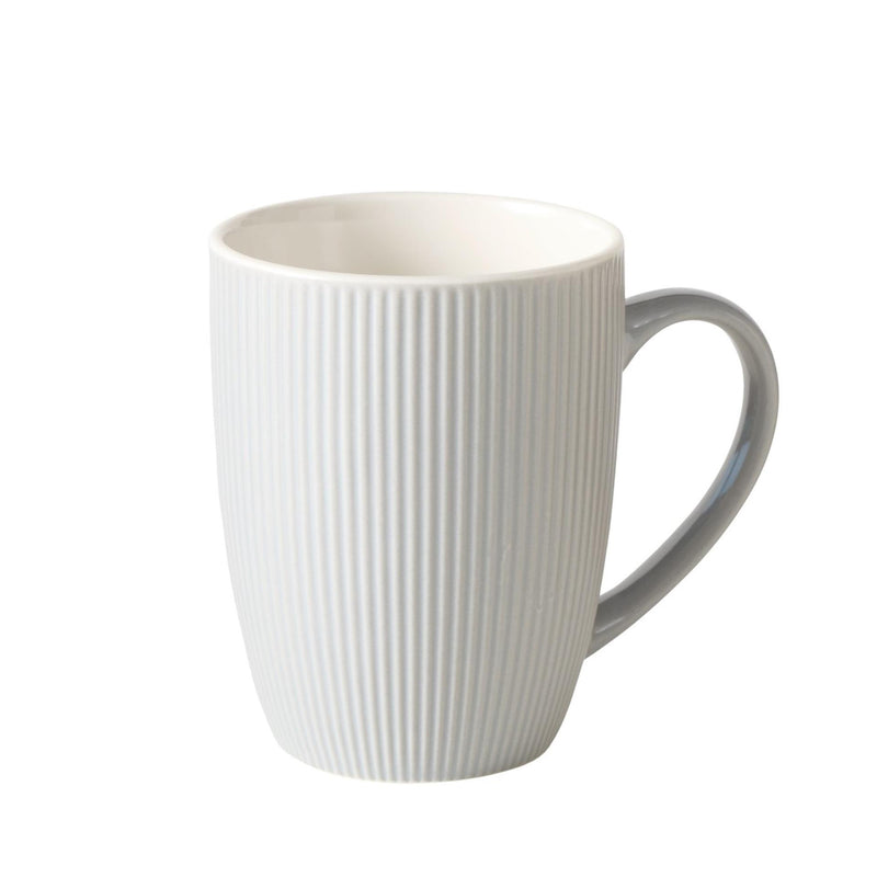 Afbeelding laden in galerijviewer, Boltze home mok ranura grijs 290ml ø7,5xh9,8cm vaatwasmachinebestendig
