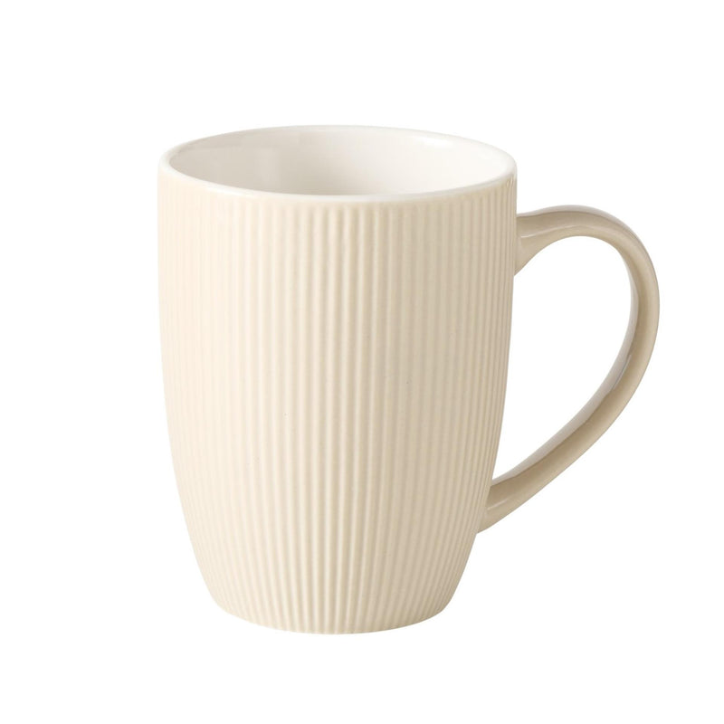 Afbeelding laden in galerijviewer, Boltze home mok ranura beige 290ml ø7,5xh9,8cm vaatwasmachinebestendig
