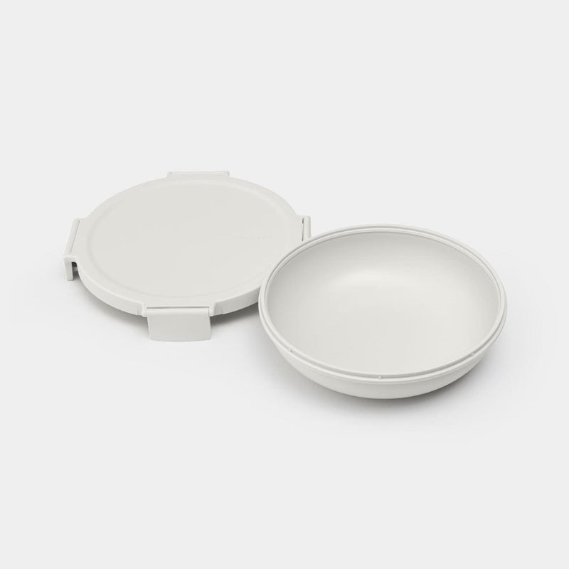 Afbeelding laden in galerijviewer, Brabantia make take lunchkom 1l light grey
