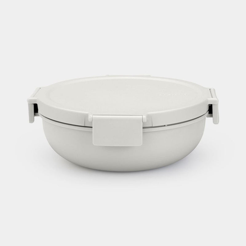 Afbeelding laden in galerijviewer, Brabantia make take saladebak 1,3l light grey
