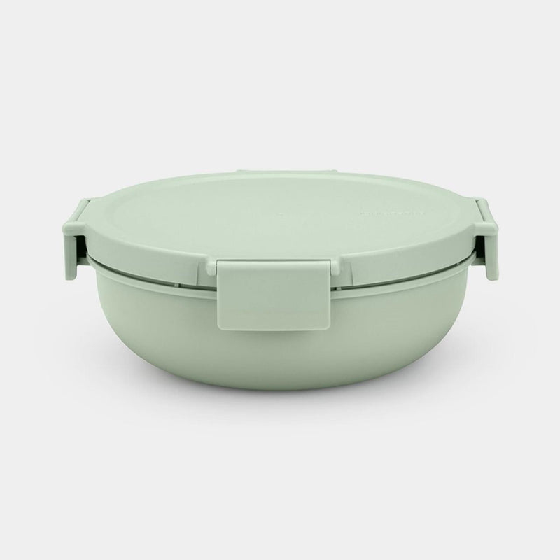 Afbeelding laden in galerijviewer, Brabantia make take saladebak 1,3l jade green
