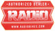Radio sticker sticker authorized dealer