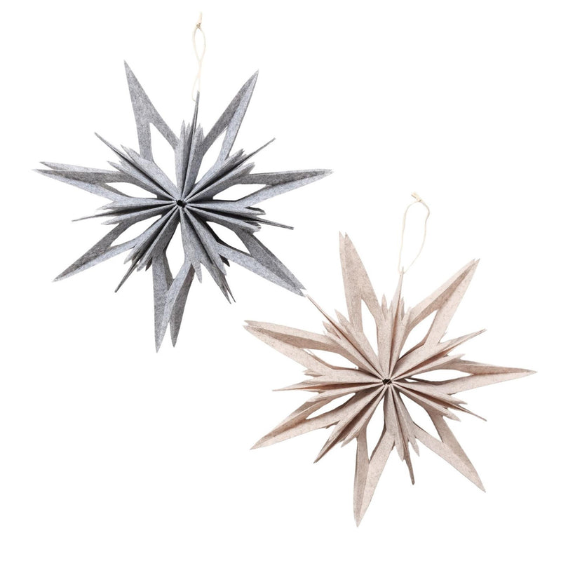 Afbeelding laden in galerijviewer, Boltze home decohanger ster kassio 30x5,5x30cm 2 assorti
