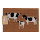 Boltze home deurmat kokos moolina 60x40x1,2cm