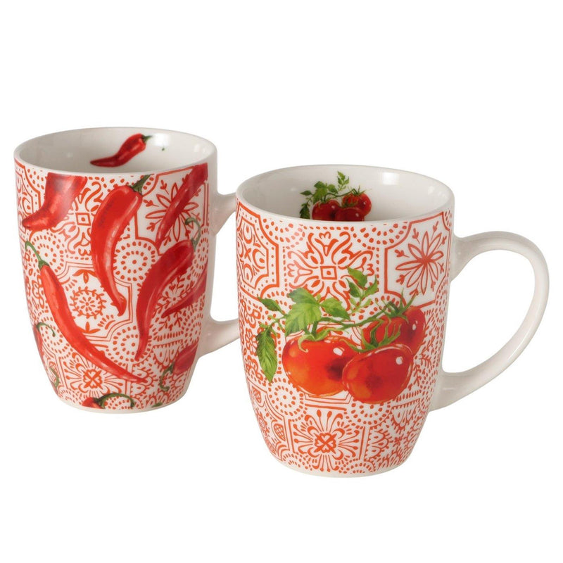 Afbeelding laden in galerijviewer, Boltze home mok rosso 330ml ø8x10cm
